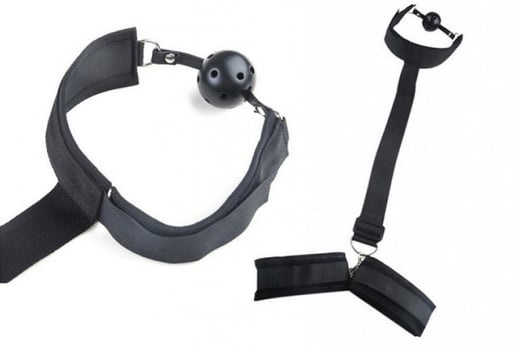 Gag And Handcuff Bondage Restraint Deal Wowcher