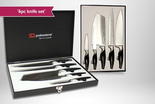 6pc Stainless Steel Culinary Set | Stoke On Trent