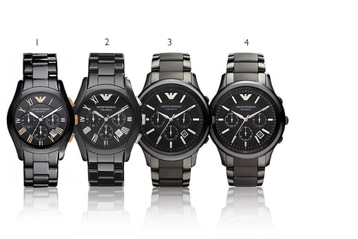 emporio armani watches new collection