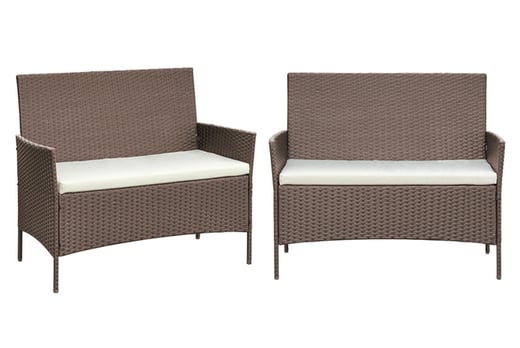 4-Piece Rattan Garden Furniture Deal | Shop | LivingSocial