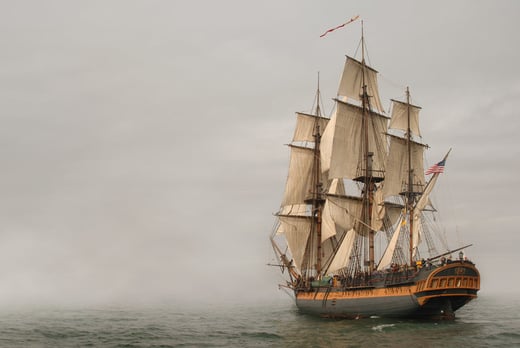 Pirate Ship Stock Image