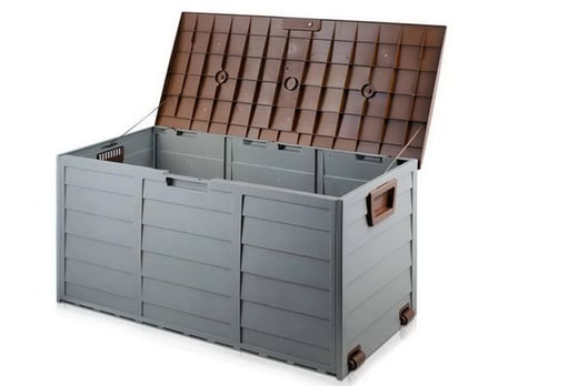 Xl Outdoor Storage Box Deal Wowcher, Are Garden Storage Boxes Waterproof
