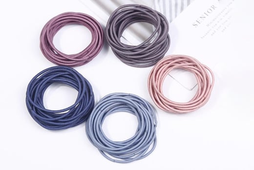 Pack-of-100-Hair-Bands---5-colors-included-1