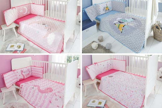 3Piece Cot Bumper Set Voucher Wowcher