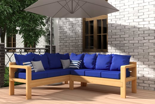 Wooden Garden Furniture Offer Wowcher Wooden Garden Furniture Offer, Wooden Garden Sofa Uk