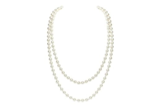 Faux Pearl Long Cluster Necklace Offer - Wowcher
