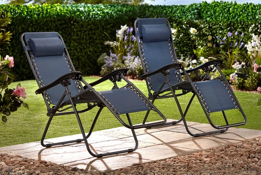 Zero Gravity Garden Chairs Offer, Zero Gravity Recliner Garden Chair