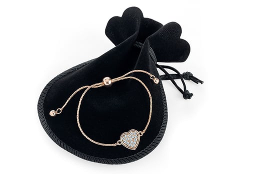 Light-Rose-Gold-Colour-Adjustable-Heart-Design-Bracelet
