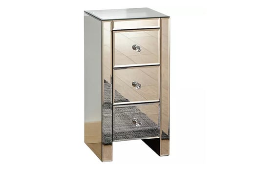 3 Drawer Mirrored Chest Offer Wowcher 3 Drawer Mirrored Chest Offer Wowcher, Mini Mirrored Chest Of Drawers