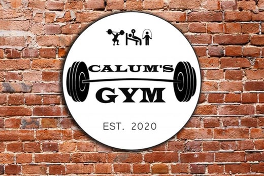 Personalised Home gym sign 2