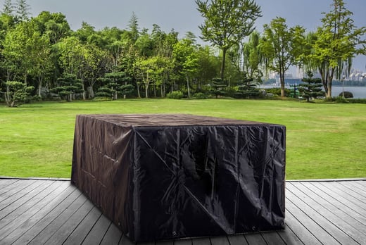 rattan cube garden furniture 11 piece