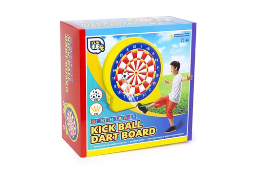 Inflatable Kick Ball Dart Board Offer Wowcher