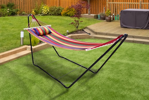 metal garden hammock