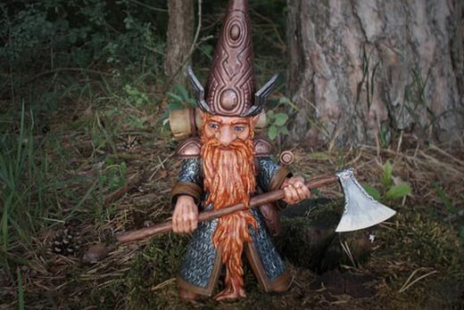 Resin Bearded Warrior Gnomes Offer Garden Leisure deals