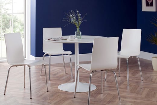 Round Space Saving Dining Table Deal, Small Round Space Saving Dining Table