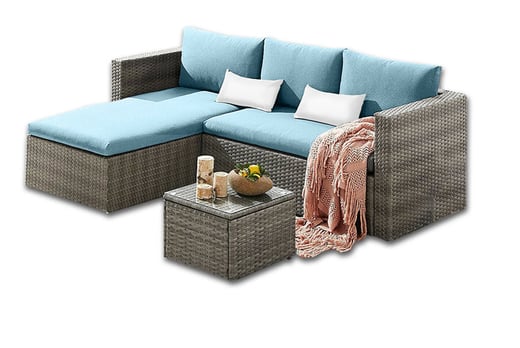 8-Seater Rattan Cube Garden Furniture Set | Garden Furniture deals in