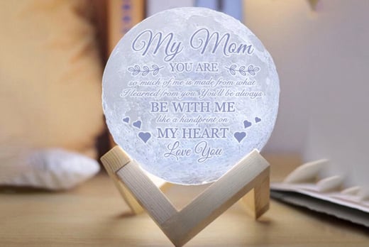 personalised moon lamp wowcher