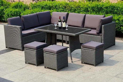 9 Seater Rattan Dining Set, How Durable Is Rattan Garden Furniture