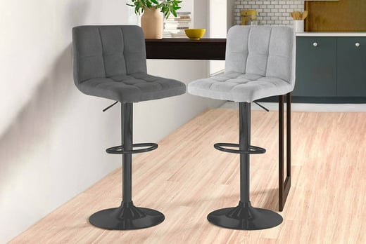 Bar Stools Gas Lift Cube With Arms, Breakfast Bar Chairs With Arms Uk