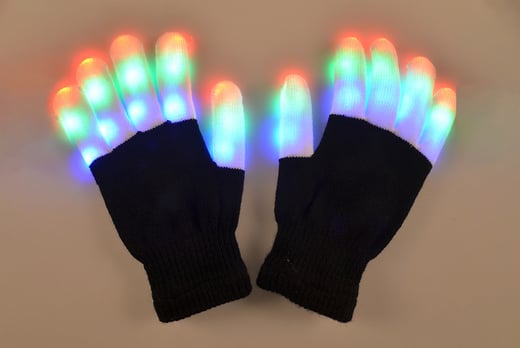 led party gloves