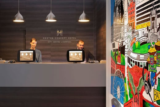 Heeton Concept Hotel - Front Desk