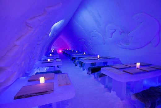 Arctic SnowHotel & Glass Igloos - Restaurant
