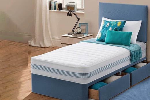 Kids Single Divan Bed - With or Without Drawers Offer - LivingSocial