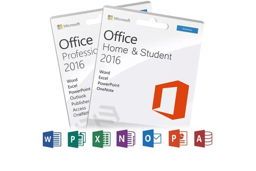 office 2016 home and student vs professional