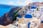 Santorini, Greece, Stock Image - Domes and Cliffs