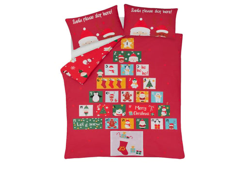 advent calendar duvet set