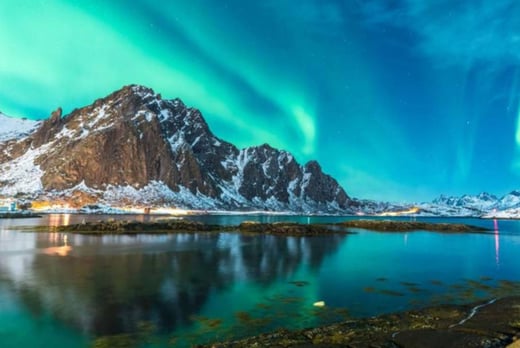 Iceland Stock Image-Northern lights