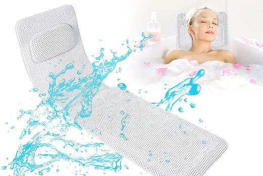 Full-Body-Bath-Mat-Non-Slip-Spa-Cushion-with-Pillow