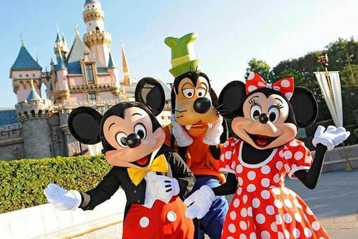 Disneyland Paris Mickey Mouse, Minnie Mouse, Pluto