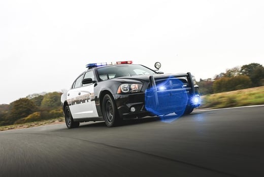 Police Dodge Charger Blast Experience Voucher
