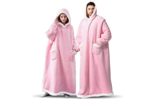 XXXL-Hooded-Blanket-2-pink