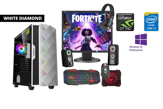 ost Hollow gnier 8 in 1 Intel Core i5 Gaming PC Bundle Deal - Wowcher