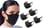 DYNERGY-5-or-10-Pack-Reusable-Black-Flu-face-Masks-1