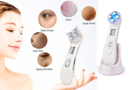 5-in-1 Facial LED Photon Skin Care Massager Deal! - LivingSocial