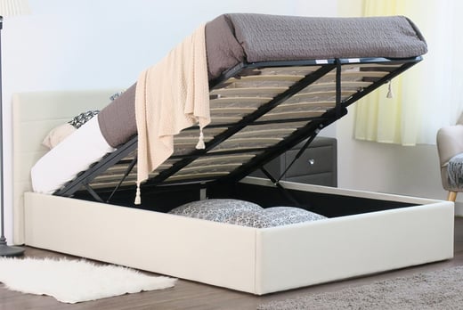 Fabric-Gas-Lift-Chanel-Ottoman-Storage-Bed-with-Mattress-option-1
