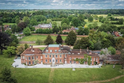 Stoke Manor  - aerial