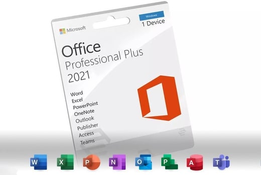 Microsoft Office Professional Plus 2021 For Windows