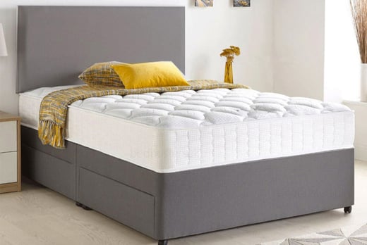 DUREST-BEDS-Grey-Chenille-Memory-Divan-Bed