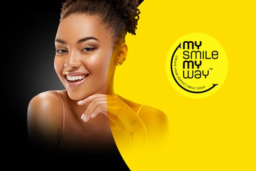 £4 for 50% off Custom Made My Smile My Way Teeth Whitening Kit 