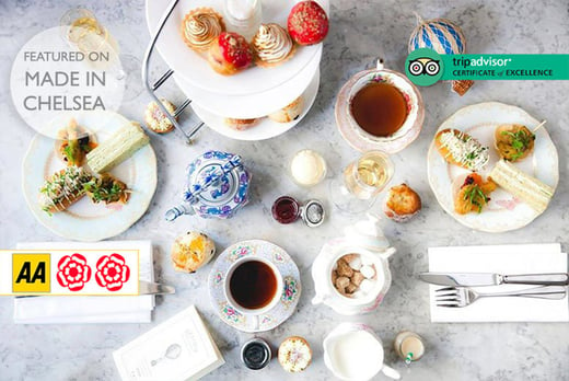 4* Mayfair Afternoon Tea & Prosecco Deal 