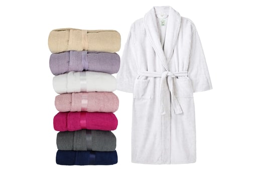Adults-Terry-Towelling-Dressing-Gown-Unisex-One-Size-4