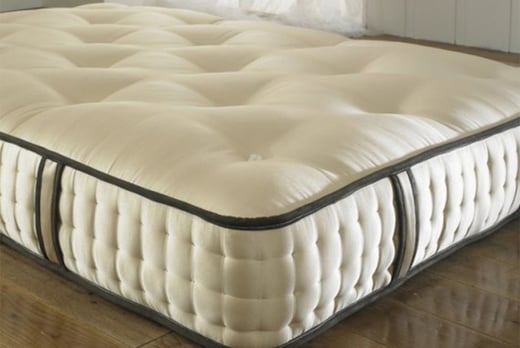 pocket 2000 spring organic orthopaedic mattress