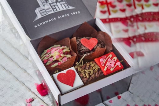 Valentines Chocolate Cake & Muffins - The Original Cake Company