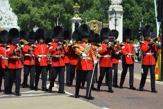 Changing Of The Guard at Buckingham Palace 