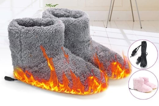 Heated Slippers - Wowcher