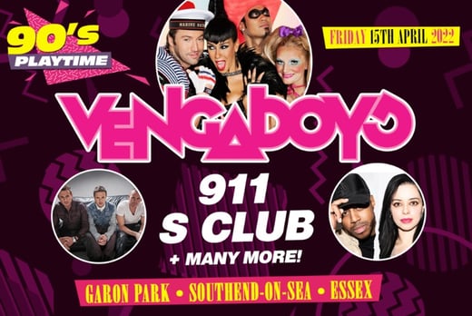 90s Playtime Festival Ticket Voucher – For 2 - London - Wowcher